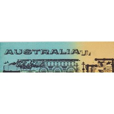 AUSTRALIA 1985 . TEN 10 DOLLARS BANKNOTE . JOHNSTON/FRASER . ERROR . INK TRANSFER